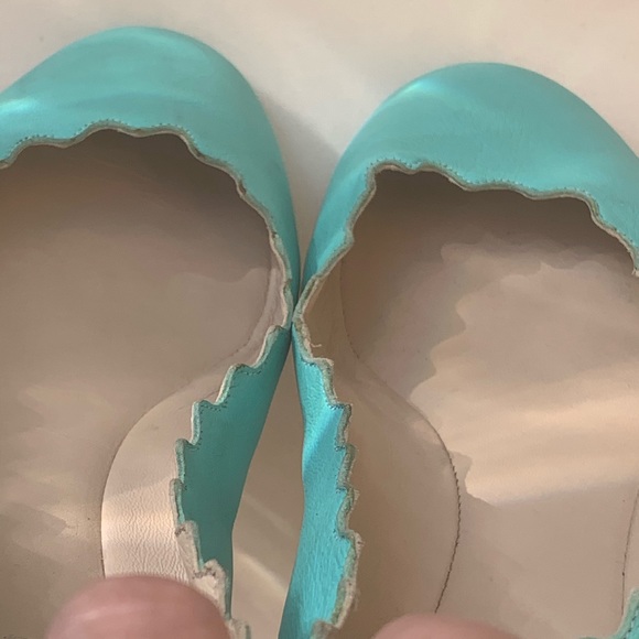 Chloe Lauren scalloped ballet flat - Picture 4 of 5